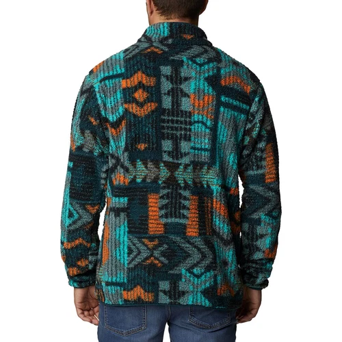 New Men's Columbia Rugged Ridge II Sherpa 1/2 Snap Pullover, Size Medium image 4