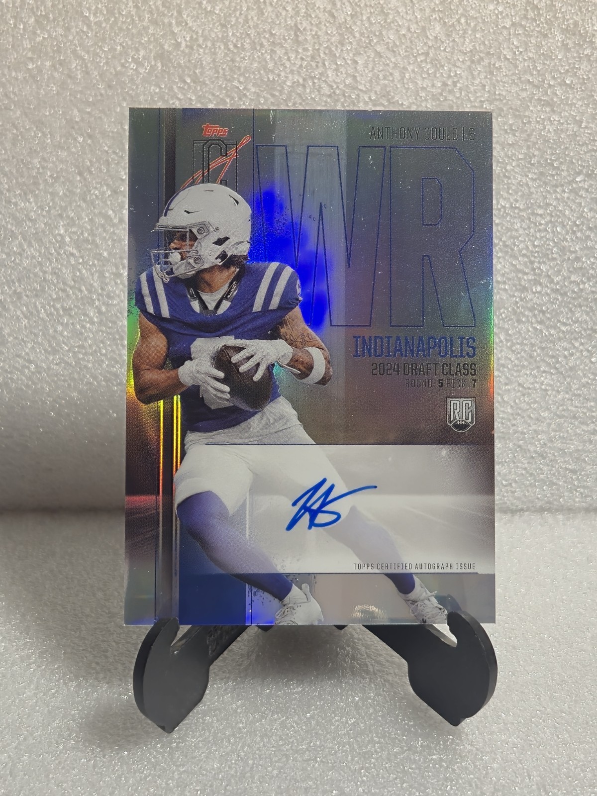 Anthony Gould Topps Signature Class Rookie Class Chrome Autograph Variation #RCVAG Base