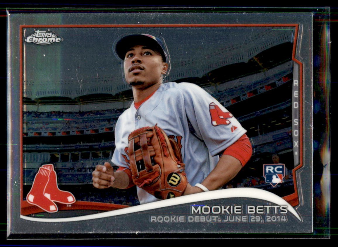 2014 Topps Chrome Update Mookie Betts #MB-46 Boston Red Sox