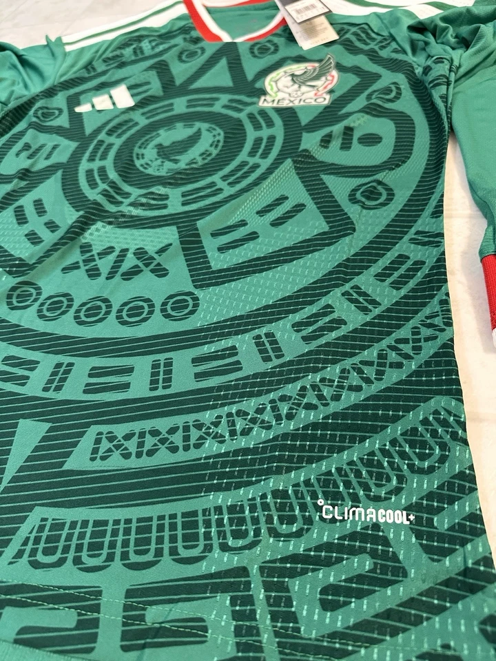 Mexico 2026 World Cup Home player version long sleeve S-XXL - Image 2 of 4
