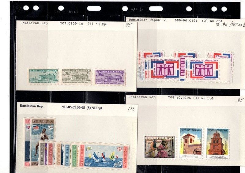 BH GOLDPATH: DOMINICAN REPUBLIC STAMP, CAT VALUE $2.70 BHS_001_183_16