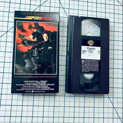 #ad #ad FIREFOX VHS 1982 Action Thriller Clint Eastwood Warner Home Video PG USED $5.32