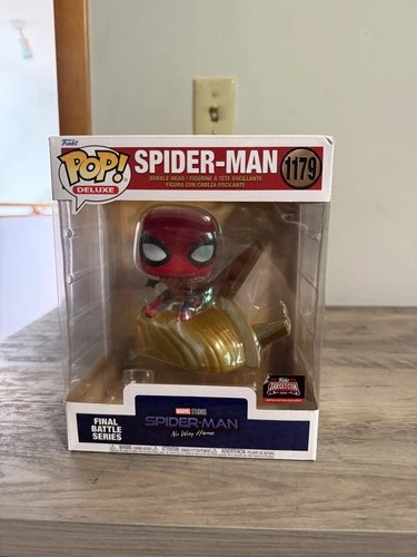 Deluxe Funko POP! Marvel No Way Home Spider-Man Target Con 2023 Exclusive #1179