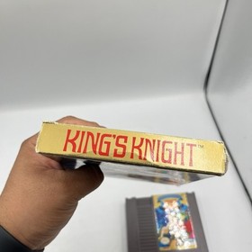 King's Knight - Nintendo (NES) - With Box - Very Good Condition
