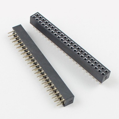 5Pcs 2mm 2.0mm Pitch 2x22 Pin 44 Pin Female Dual Row Straight Pin Header Strip