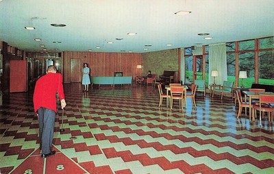 Mont Chateau Cheat Lake Morgantown WV Lodge Philippi West Virginia Postcard I70