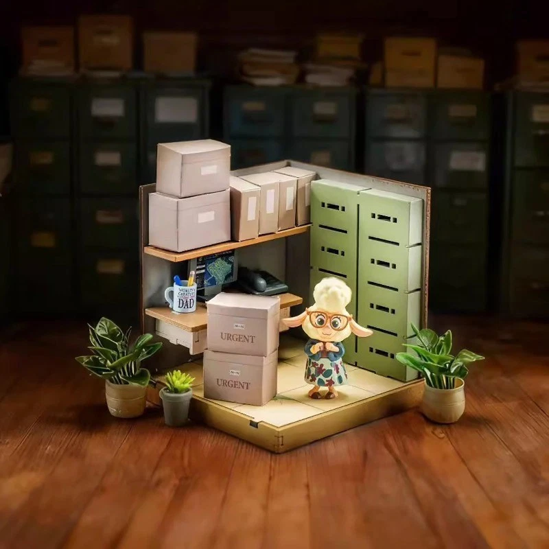 Disney Zootopia DIY Assembly Scene Confirmed Blind Box Figure Toy Gift Authentic - Image 4 of 4