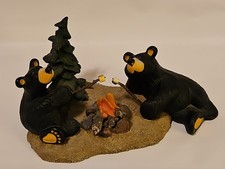 Big Sky Carvers Bearfoots Campfire Memories Montana Artist Jeff Fleming 0104/856