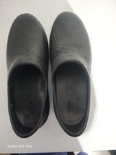 Crocs On The Clock Black Professional Slip On...