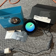 Amazon Echo Spot - Smart Assistant Alarm Cloc...