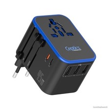Travel Adapter Universal 45W USB-A USB-C Type A I C G Worldwide Charging 5