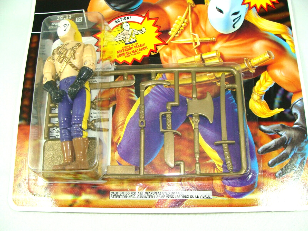 GI Joe Street Fighter II Vega Spanish Ninja Action Figure Hasbro