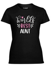 Camisa Mejor Tía del Mundo, Regalo para Tía, Camisa para Tía, Mejor Tía Regalo