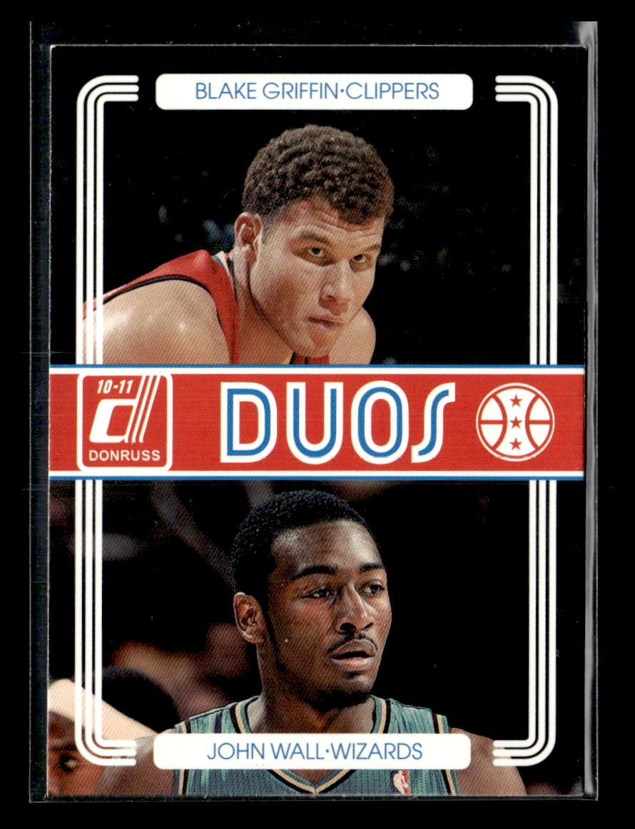 2010 Donruss #4 Blake Griffin / John Wall Duos