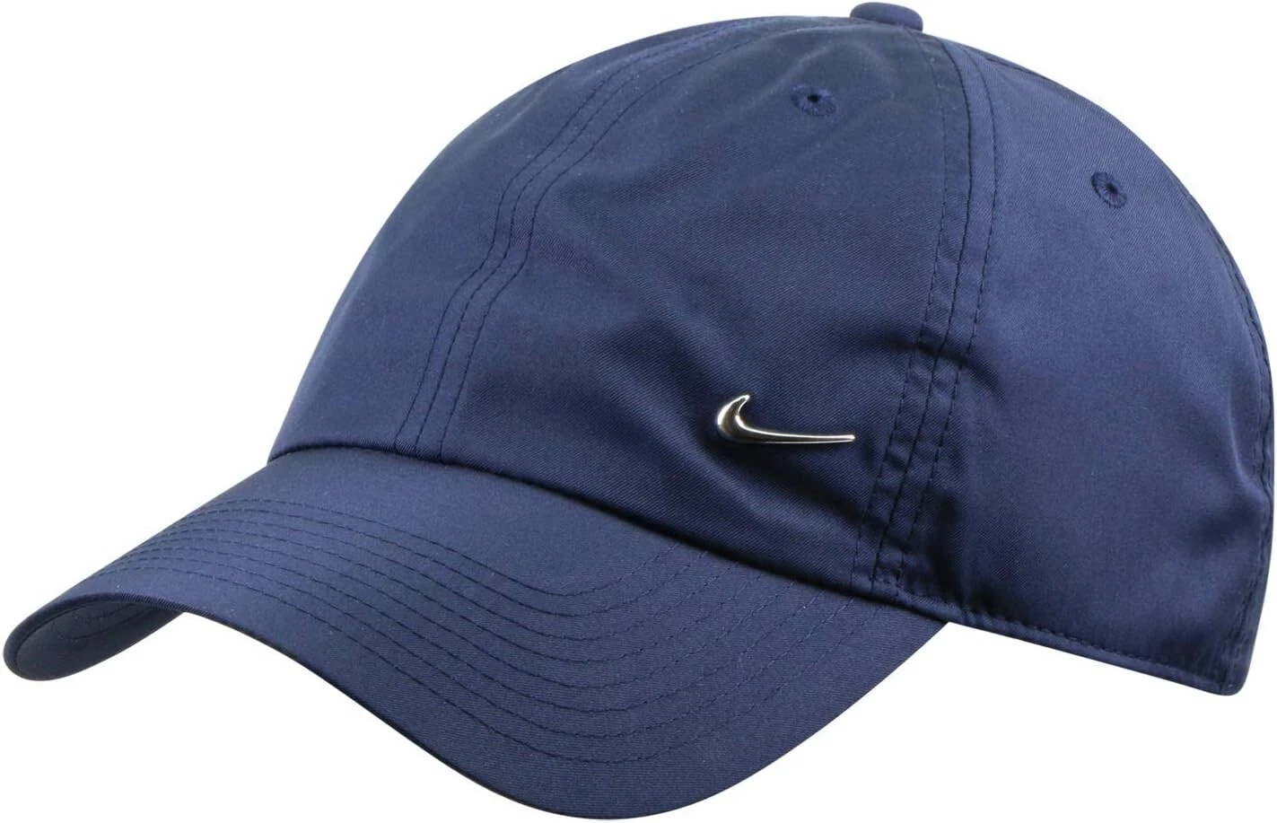 NIKE OneSize Swoosh H86, Obsidian/Metallic Silver, One Size
Opens in a new window or tab