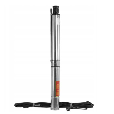 Leistungsstarke 3,5'' Tiefbrunnenpumpe 230V - 4200L/h Druck 7,4 - 9,5bar