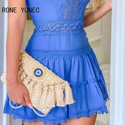 Vestidos Cortos de Verano para Mujer Elegantes Casuales Formales Playa de FiestA - Imagen 4 de 24