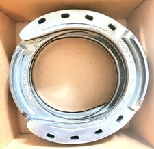 Real Rare Horseshoe box of 4 Horse Magic Cushion Authentic Shoes Pat. Pen  B25 