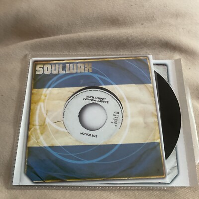 Soulwax - Much Against Everyone s Advice - Original CD Single & Inserts Only