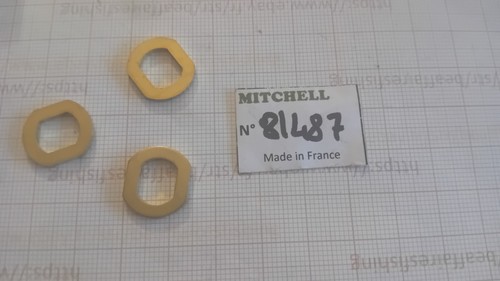 Lot De 3 écrous De Blocage Pour Moulinet Mitchell - Référence 81487 - Neuf - Origine France