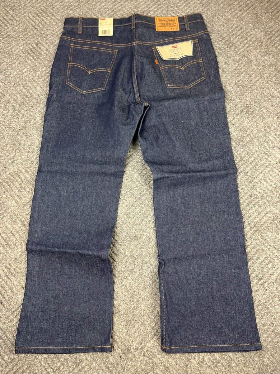 Vintage 80's Levis 517 Boot Cut Jeans Mens 40x30 Orange Tab