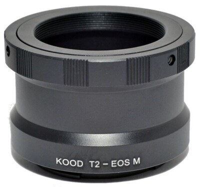 KOOD T-2 Mount to Canon EOS M EF-M Mount Mirrorless Kamera Adapter UK Stock BNIB