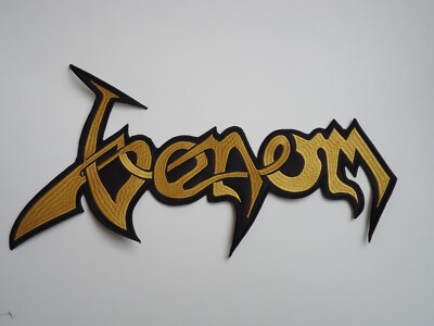 VENOM BLACK METAL EMBROIDERED BACK PATCH