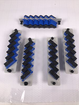 6 Ports SC Panduit Opticom Compatible Fiber Adapter Panels (FAPs)