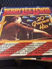 JERRY LEE LEWIS 20 GREATEST HITS LP BT 55501