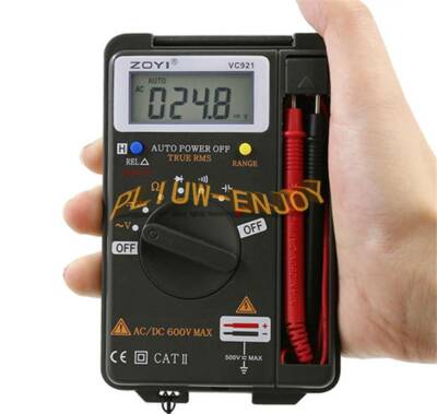 VC921 ZOTEK Mini DMM Integrated Handheld Pocket Digital Frequency Multimeter