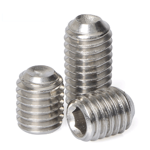 4mm / M4 X 350mm 304 Stainless Steel Socket Set Screw Cup Point DIN