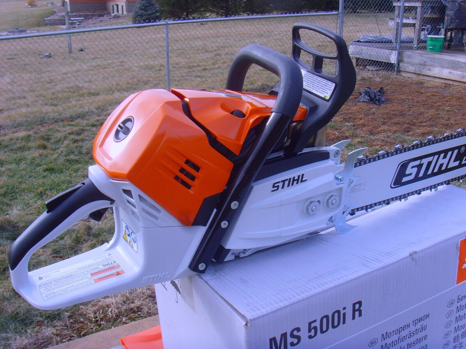 Stihl MS500i Professional Chainsaw With Electronically Controlled Fuel  Injection