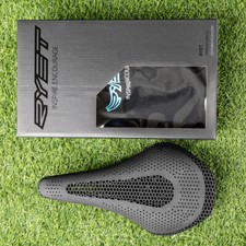 3D Printed Bike Saddle High Modulus Carbon Fiber for Mountain Road Gravel 145mm