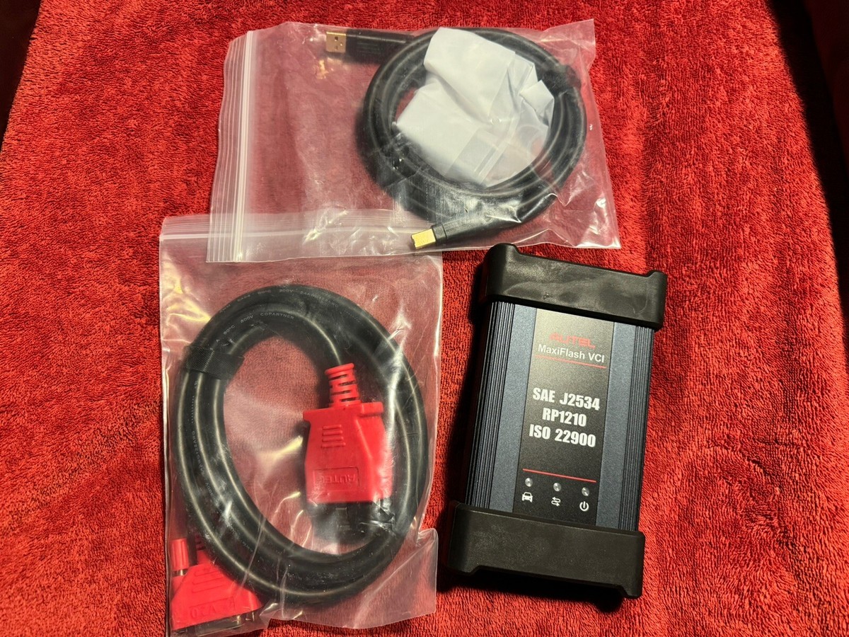 AUTEL MaxiFlash VCI SAE J2534 ISO 22900 MAXISYS Programming Pass