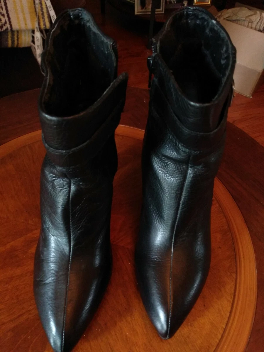 Nine west cheap booties black