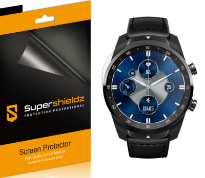 6XSupershieldz Clear Screen Protector for Ticwatch Pro/Pro S/Pro 4G LTE/Pro 2020