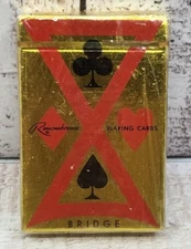 Vintage Remembrance Playing Cards with Redi-Slip Finish Bridge