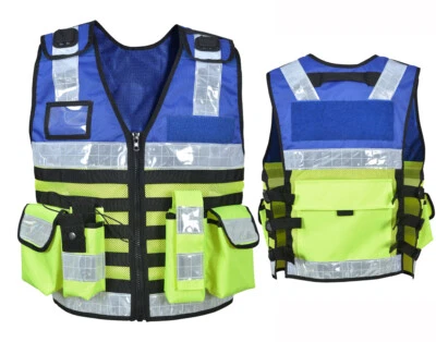 3111 Security Weste Sicherheitsweste Hundeführerweste m 2x Patches Einsatzweste - Bild 1 von 4
