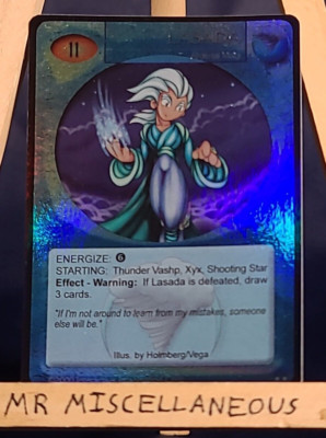 Magi Nation Duel - LASADA - Arderial Magi - Base Limited - Foil / Holo