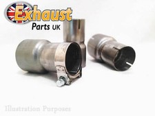 Lextek Sinnis Apache Link Pipe Stainless Steel Exhaust Connector Down Pipe