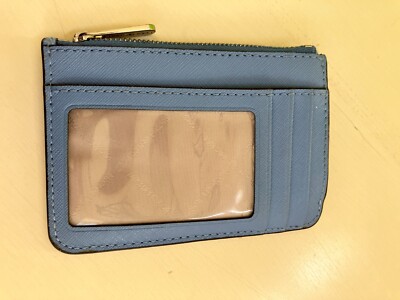 Michael Kors perwinkle blue/purple small wallet/card holder