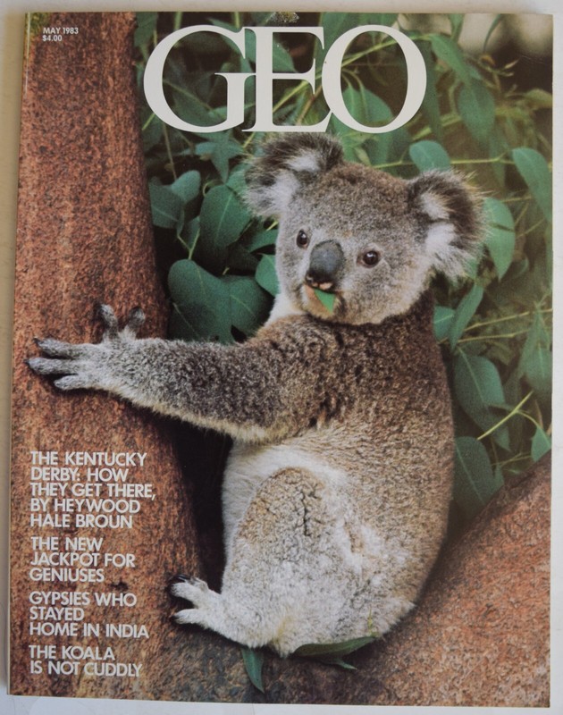 GEO MAGAZINE - MAY 1983 - The Koala is not cuddly + more