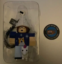 ROBL0X Backpack Clips Series 1 ADOPT ME! HOLLY Toy +SURPRISED CAT FACE MASK Code
