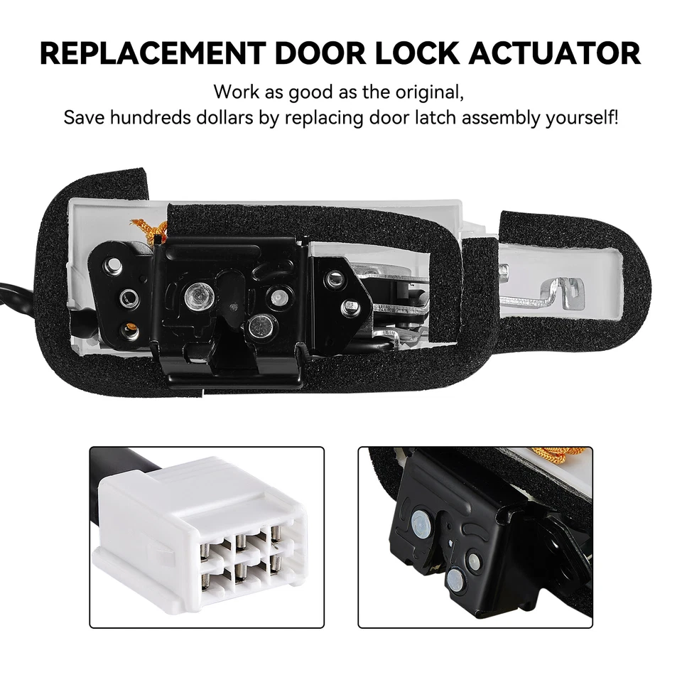 Rear Tailgate Trunk Lid Door Lock Actuator For 03-09 Toyota 4Runner 6911035090 - Image 3 of 4