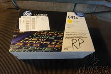 New Sealed Box Genuine OEM HP 643A Yellow Toner Q5952A LaserJet 4700 8K21S4a
