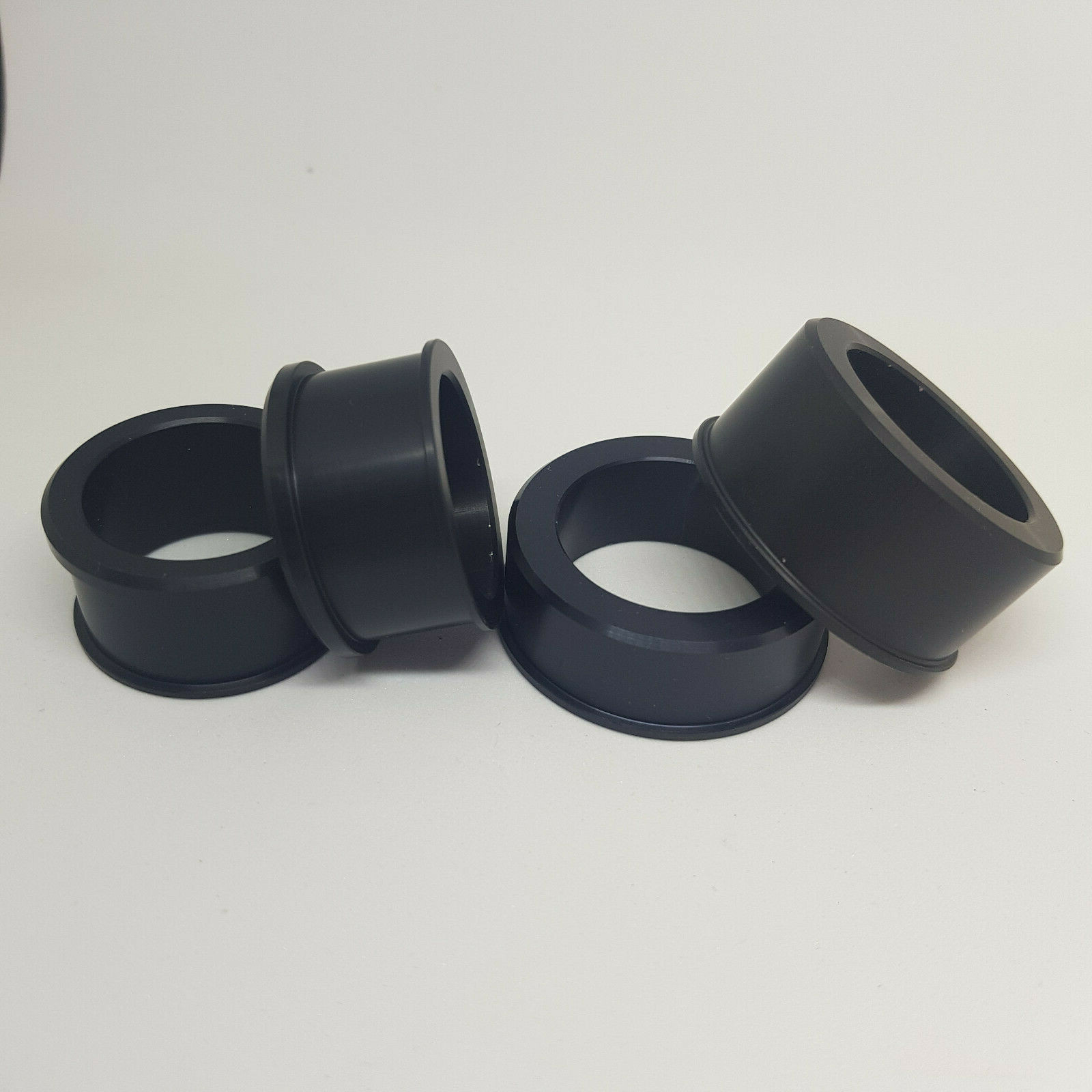 Yamaha YZF R6 2017 Lightweight captive wheel Spacers. Anodised Black eBay