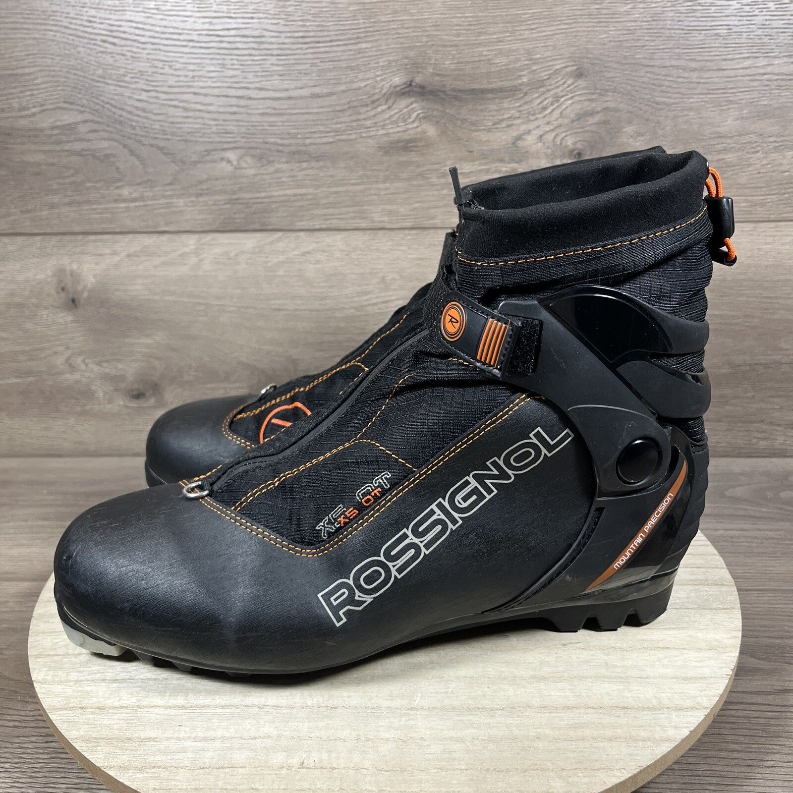 Rossignol X5 OT FW Cross Country Ski Boots Black Orange Mens Size EU 47 US 13 eBay