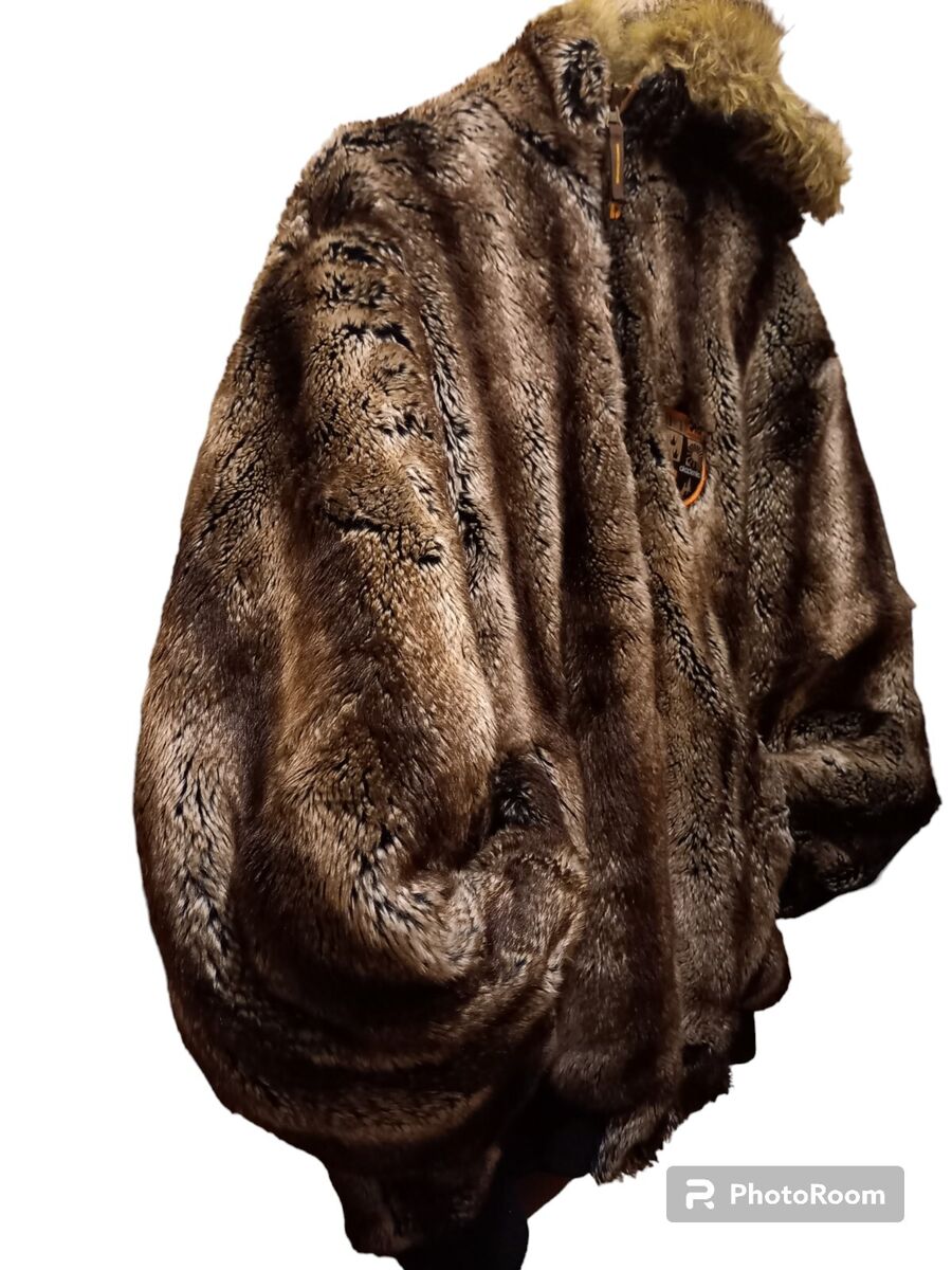 Rare Mens 1X Akademiks Fur Coat Oversized Reversible Yk2 | eBay Rare Mens 1X Akademiks Fur Coat Oversized Reversible Yk2 | eBay