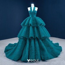 Women's Sweetheart Ball Gown Tulle Wedding/Quinceanera Dress Ink Blue Reg 779