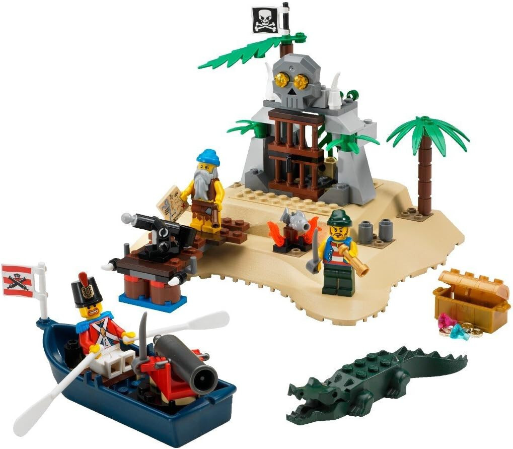 Lego Loot Island 6241 Pirates Minifigure Building Set 673419111454